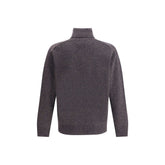Brooksfield Multicolor Fleece Wool Turtleneck